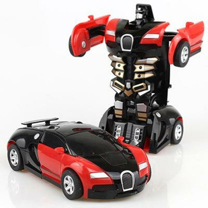 Magic Cartoon Robot Sports Kids Transformation Car Electronic Game