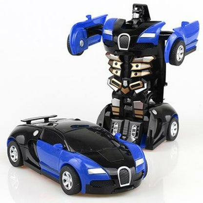 Magic Cartoon Robot Sports Kids Transformation Car Electronic Game